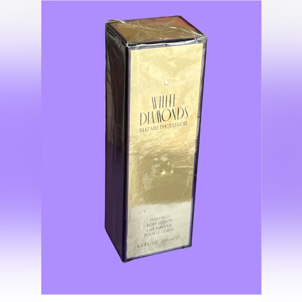 White Diamonds By Elizabeth Taylor 68 Oz Perfumed Body Lotion Women Nib
